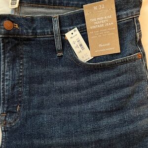 Madewell Women’s Perfect Vintage Jean NWT Size 32